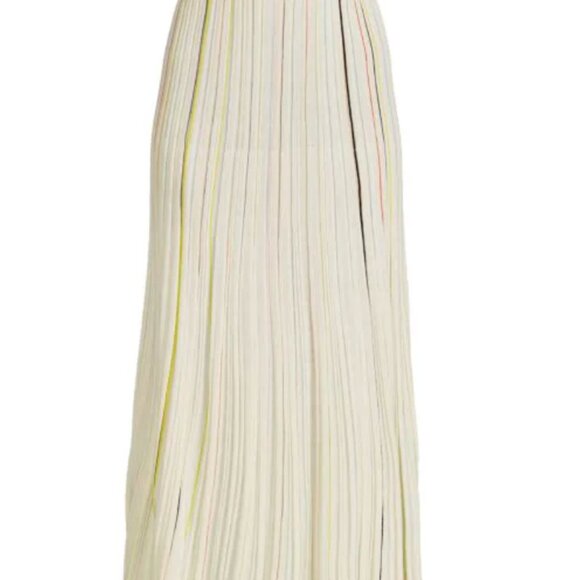 Sonia Rykiel striped pleated maxi skirt set - Picture 3 of 3